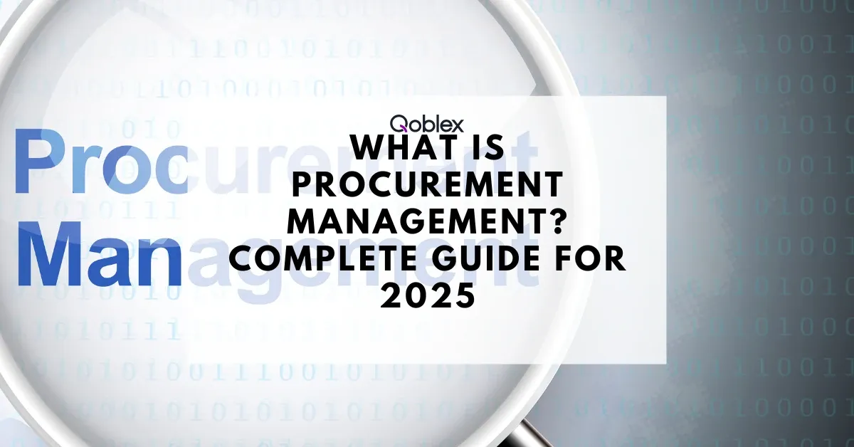 what is procurement management