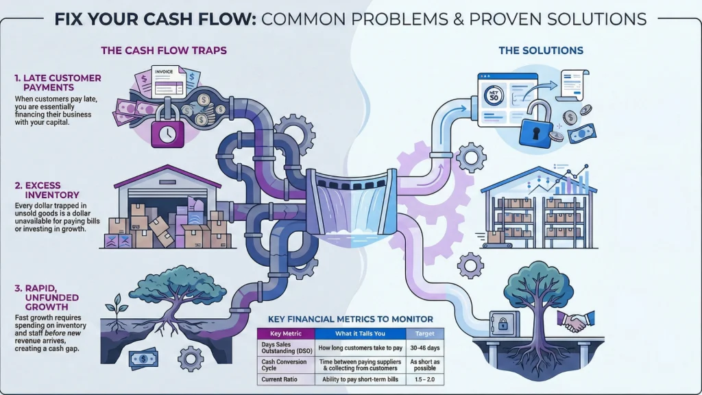 The 10 Most Common Cash Flow Problems