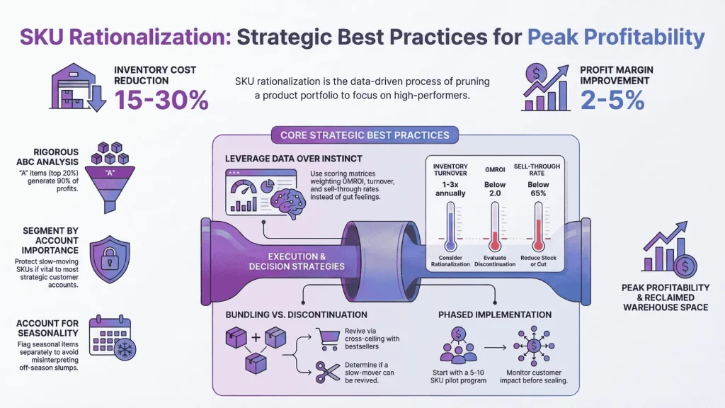 SKU Rationalization Best Practices and Strategies
