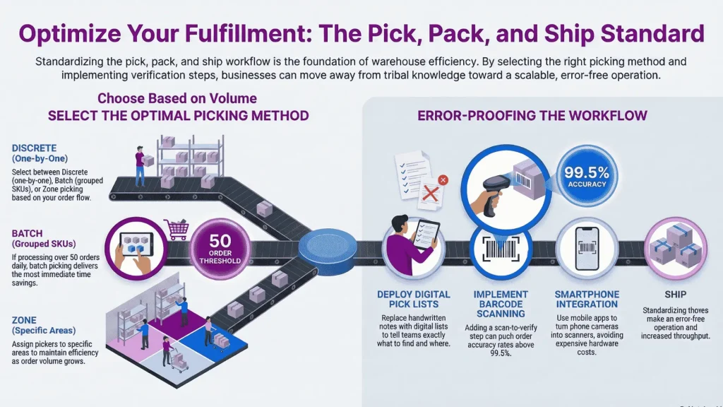 Standardize Your Pick, Pack, and Ship Workflow