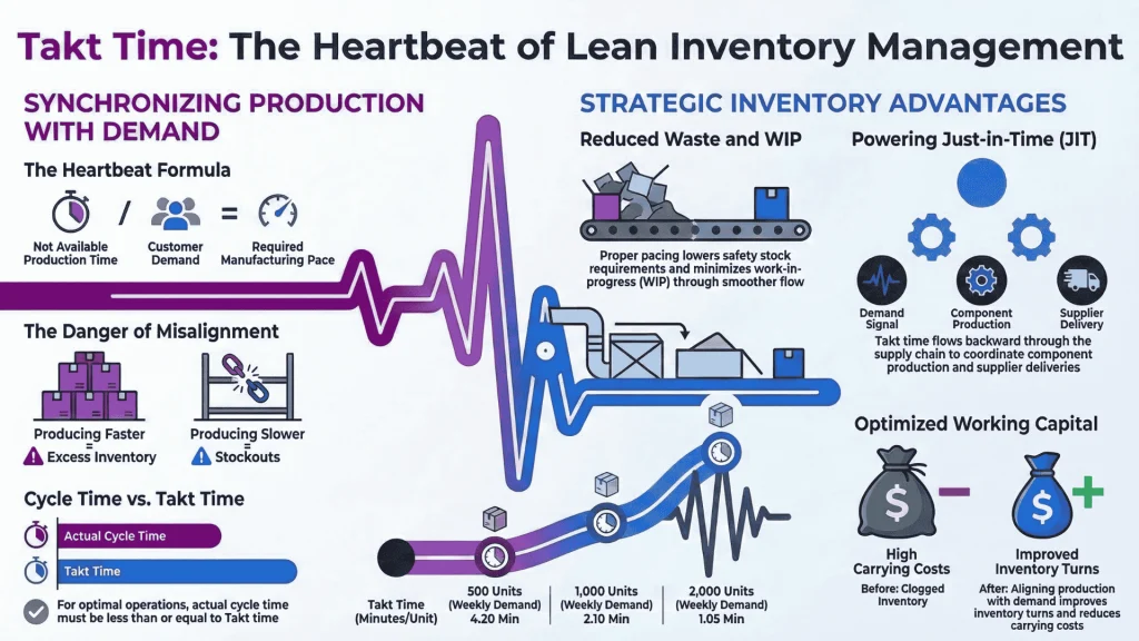 Why Takt Time Matters for Inventory Management