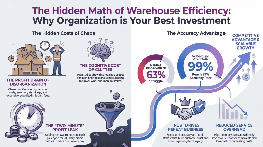 Why Warehouse Organization Directly Impacts Your Bottom Line