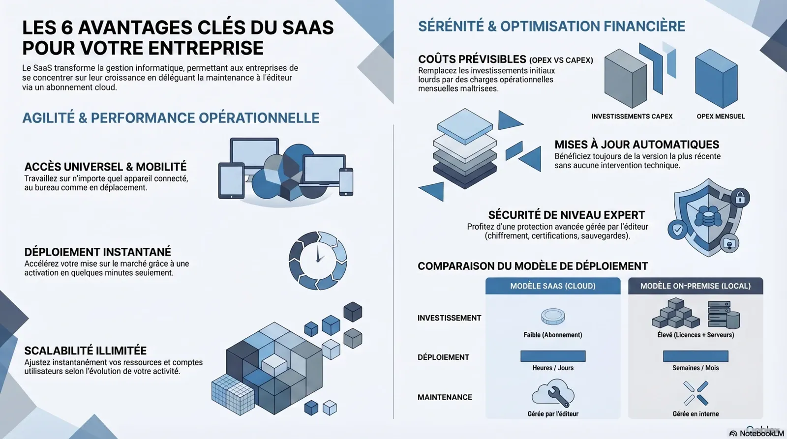 Les avantages du SaaS pour les entreprises