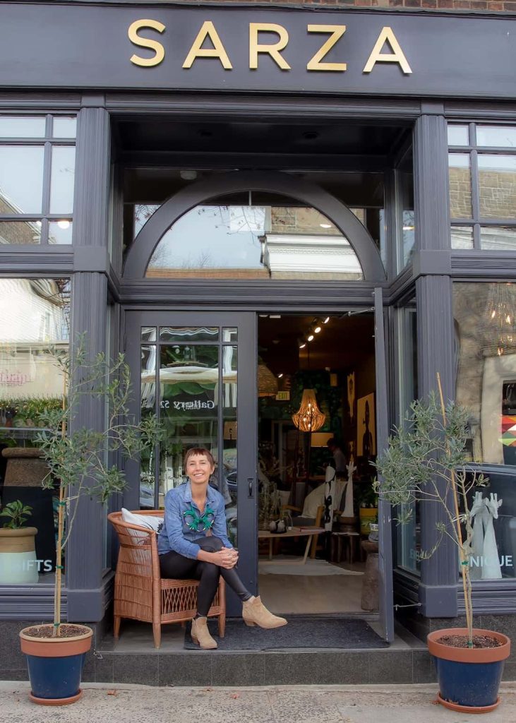 SARZA's founder Sarah